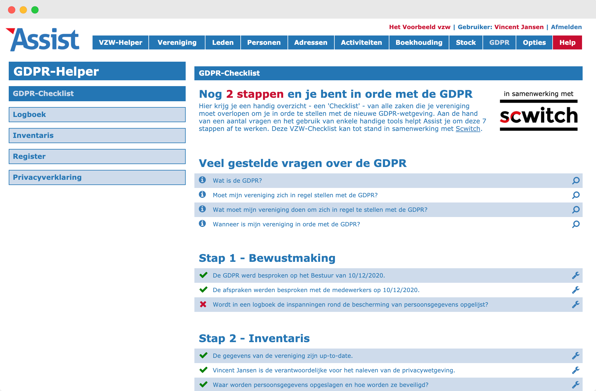 GDPR-Checklist