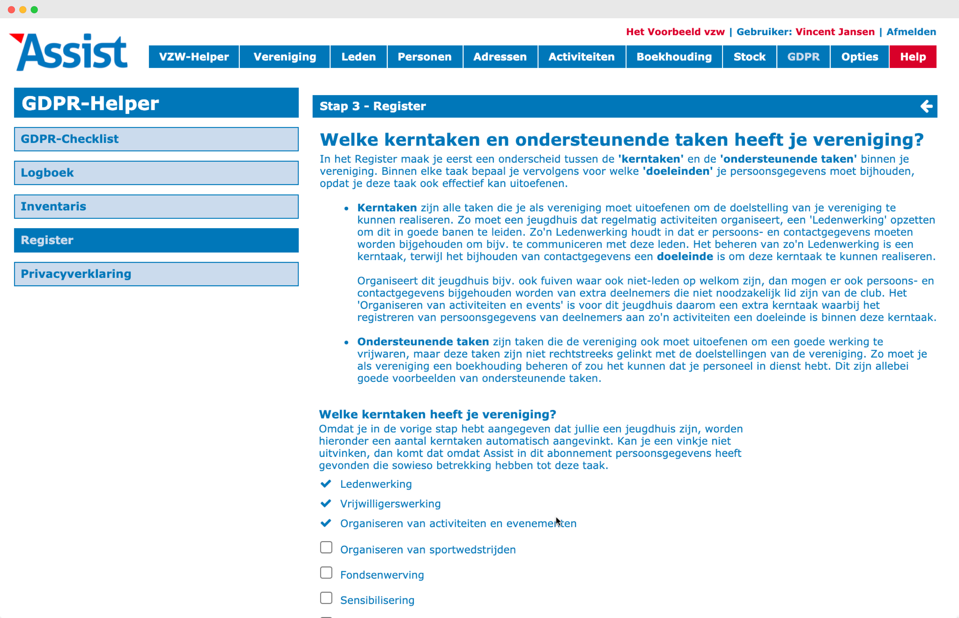 GDPR-register