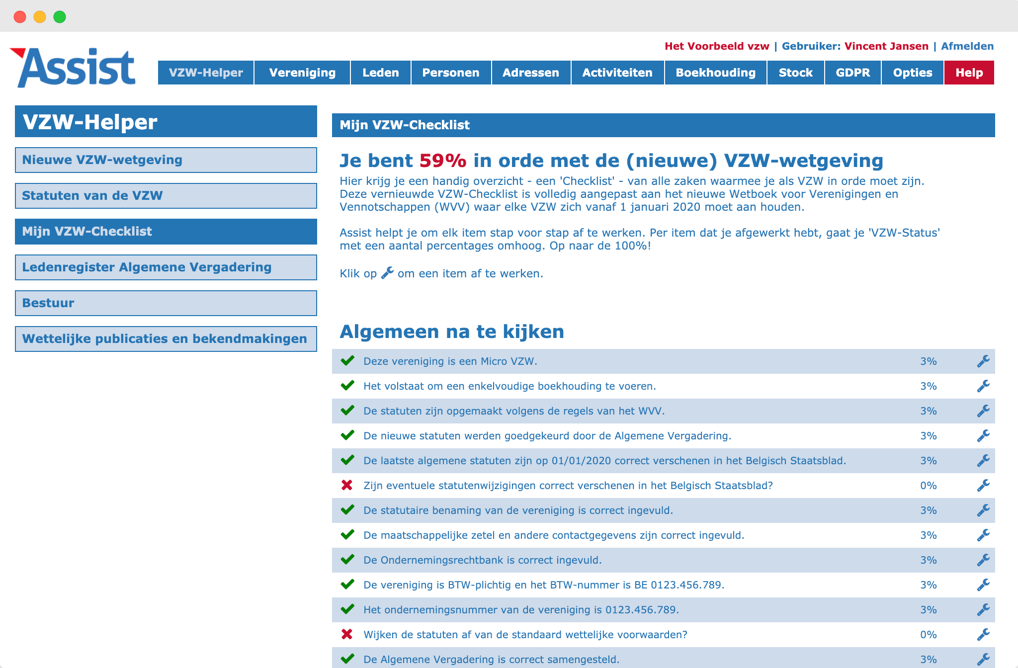 Vrijwilligers